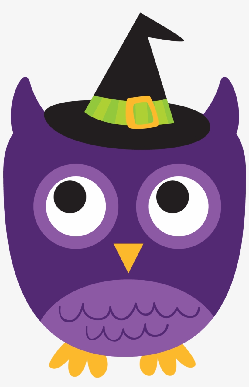 Pin By Vanessa Thibault On Hiboux - Halloween Owl Clip Art, transparent png download