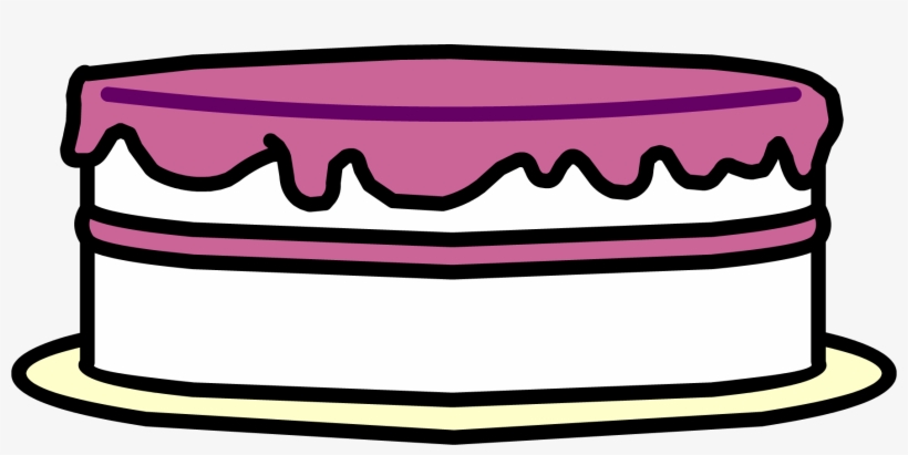 Birthday Cake - Png - Club Penguin Birthday Cake, transparent png download