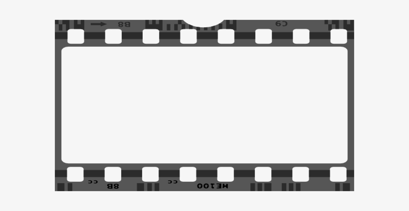 Scaled Film Strip Clip Art At Clker - Film Strip Png, transparent png download
