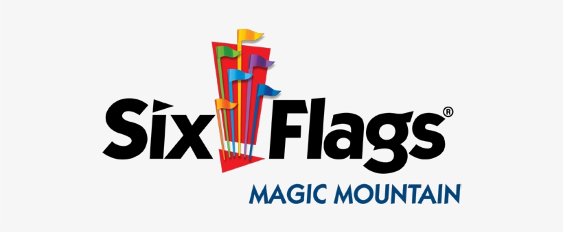Six Flags Magic Mountain Logo - Six Flags St Louis Logo, transparent png download