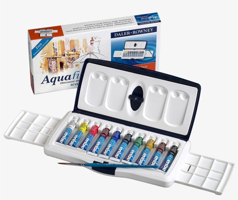 View Larger Image - Daler Rowney Watercolour Aquafine 20 Half Pan Slider, transparent png download