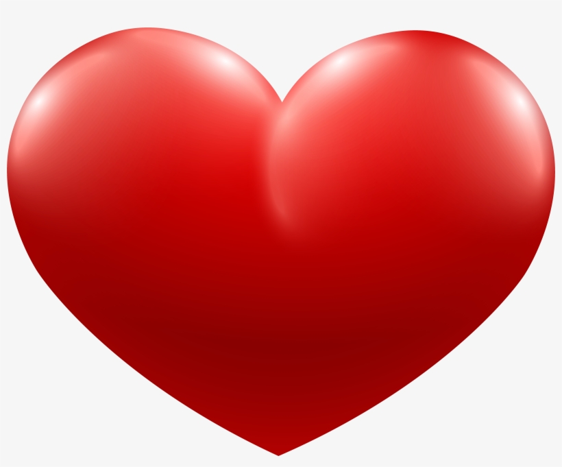 Red Heart Png Image - قلب Png, transparent png download