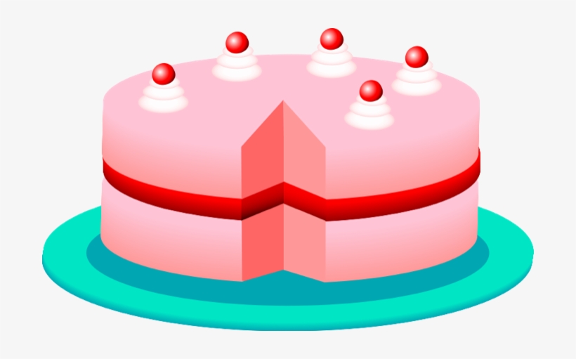 Birthday Cake Png Clip Art Imageu200b - Cake Clip Art, transparent png download