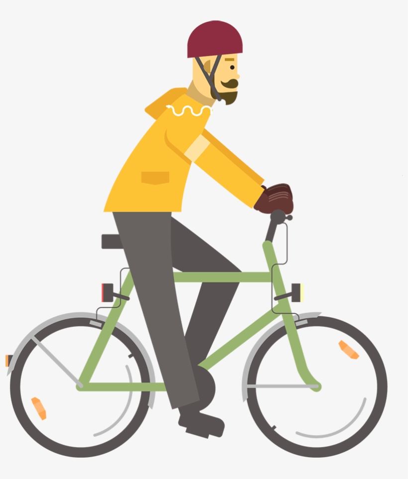 Cycle Clipart Transparent Background - Dia Sin Carro Girardot, transparent png download