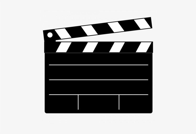 Fil Clipart - Clapper Board, transparent png download
