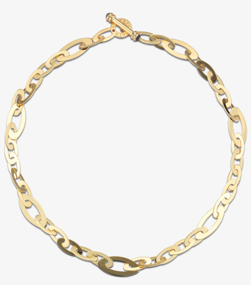 Roberto Coin Designer Gold 18k Yellow Gold Chic - Necklace, transparent png download