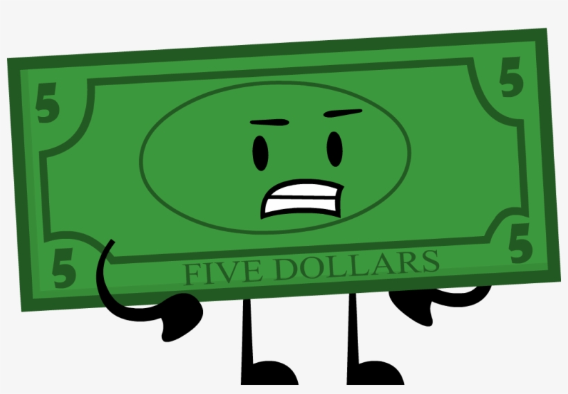 5 Dollar Bill - Cool Insanity 5 Dollar Bill, transparent png download