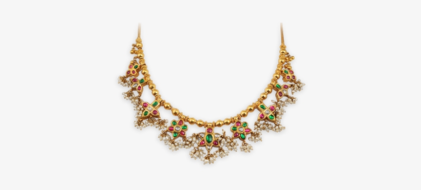 Classic Nine Pendant Antique Necklace - Necklace, transparent png download