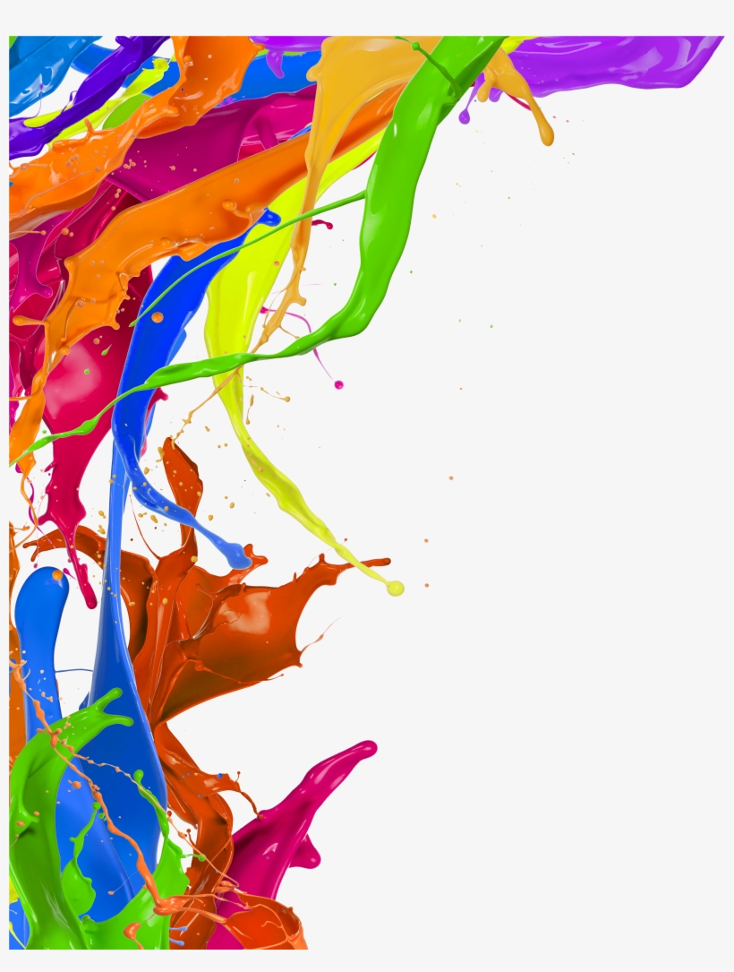 Best Splash Of Color Painting About Watercolor Painting - Color Pigments Png, transparent png download