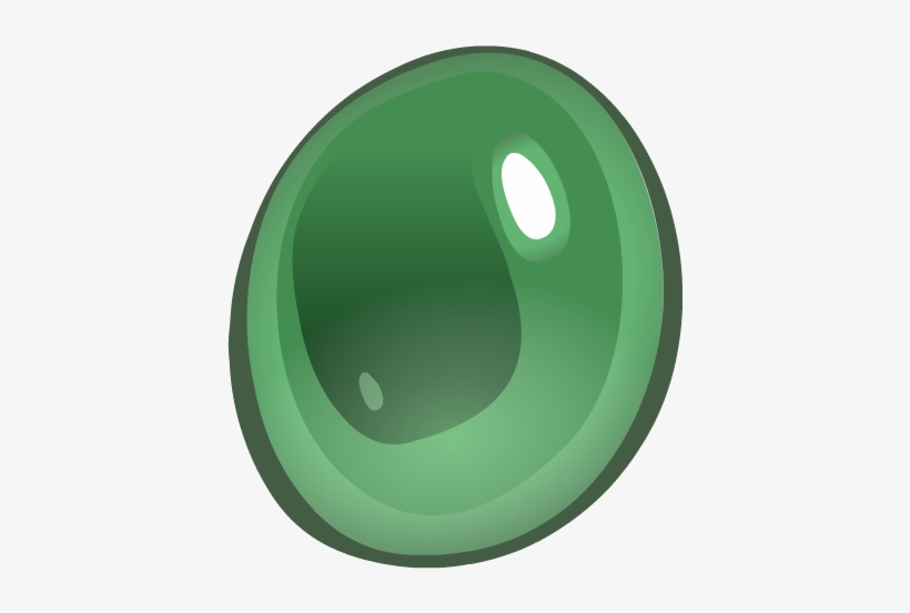 Green Corruptah Stone - Circle, transparent png download