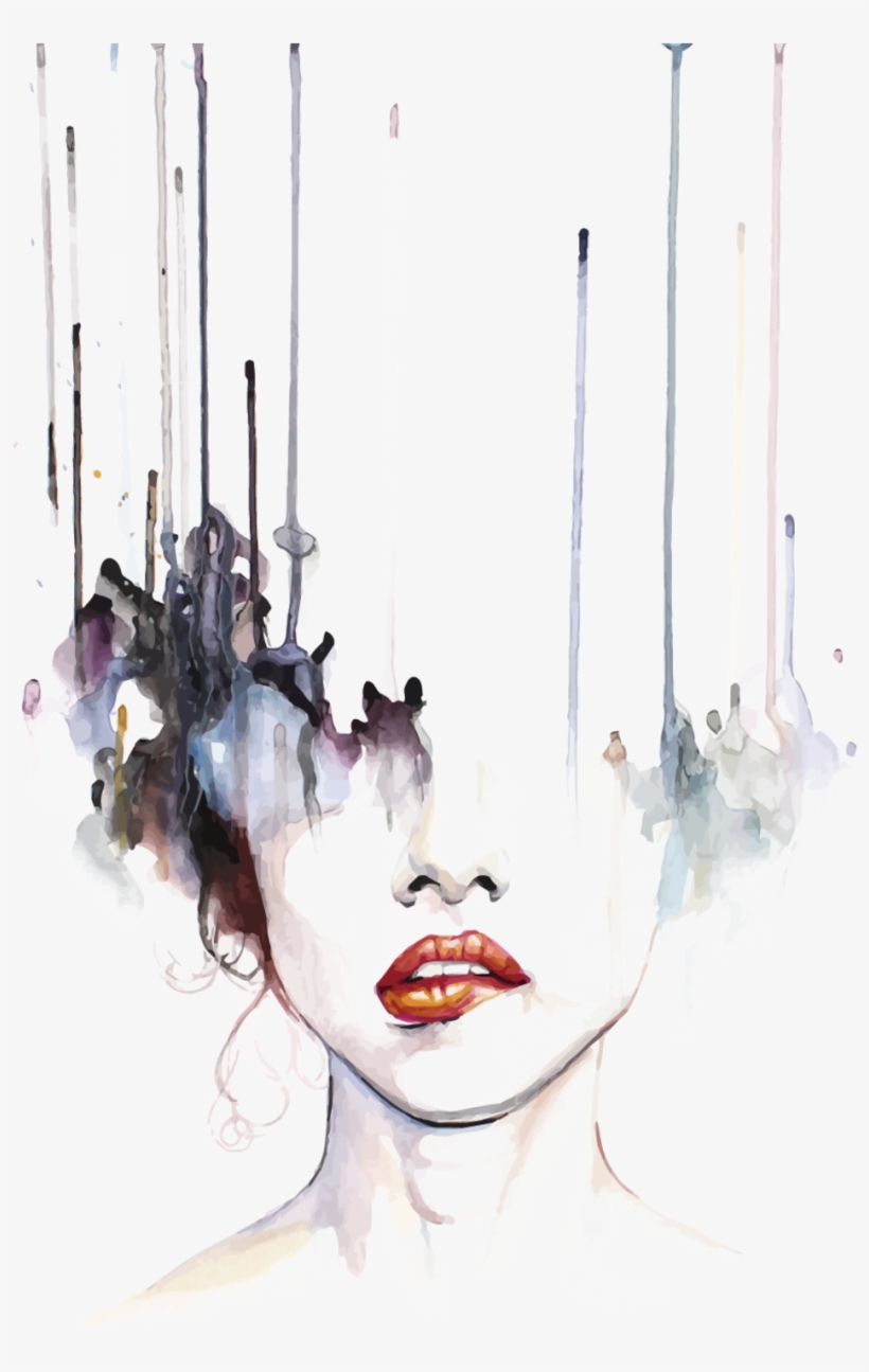 Report Abuse - Pastel Watercolor Art Illustrations, transparent png download