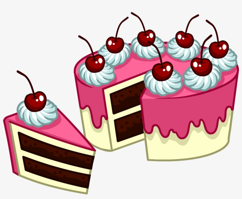 Puffle Care Catalog Icons Food 8 Peice Cake - Happy Birthday 1 May, transparent png download
