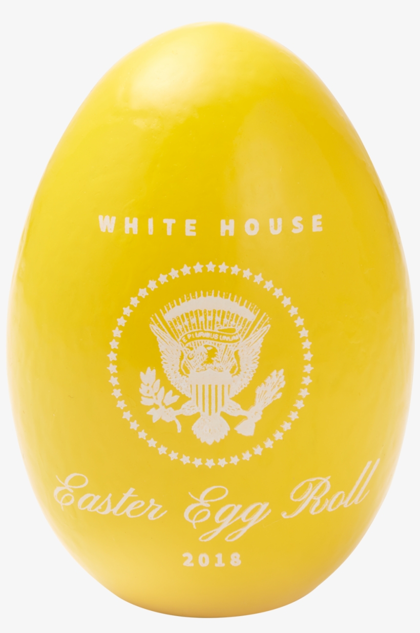 Official 2018 Yellow White House Easter Egg - White House, transparent png download
