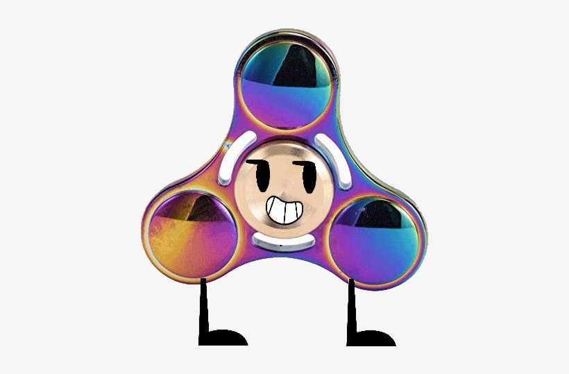 Rainbow Fidget Spinner - Object Show Fidget Spinner, transparent png download