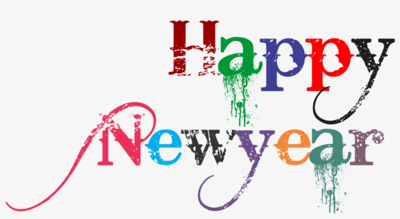 Vector Freeuse Library Collection Of High Quality Free - New Year Colourful, transparent png download