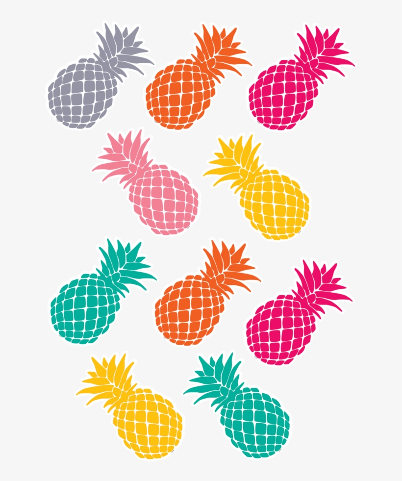 Tcr2156 Tropical Punch Pineapples Accents Image - Tropical Punch Sticker Pack, transparent png download