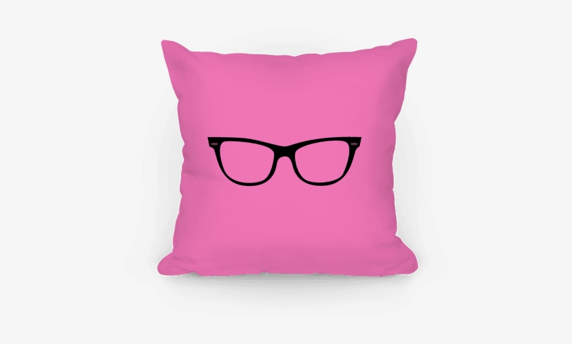 Pink Large Glasses Pillow - Valentines Day Definition, transparent png download
