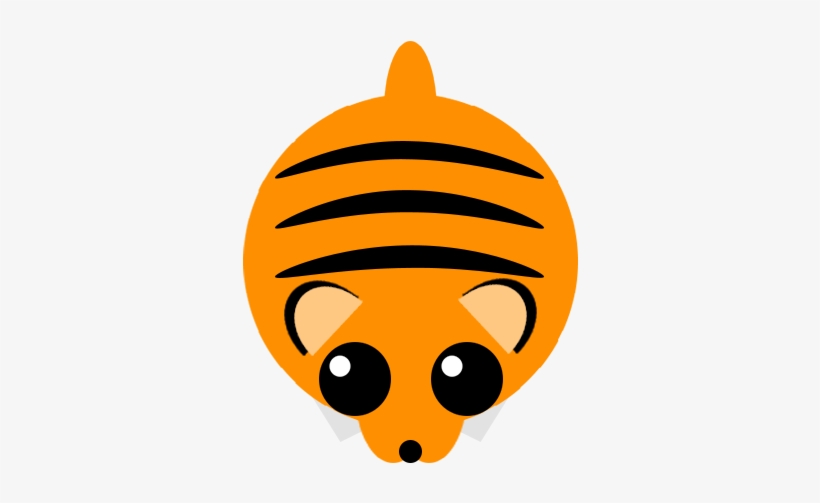 Tiger - Mope Io Skins Tiger, transparent png download