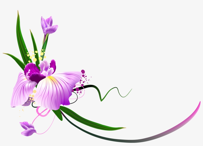 Floral Png - S And M Letter Love, transparent png download