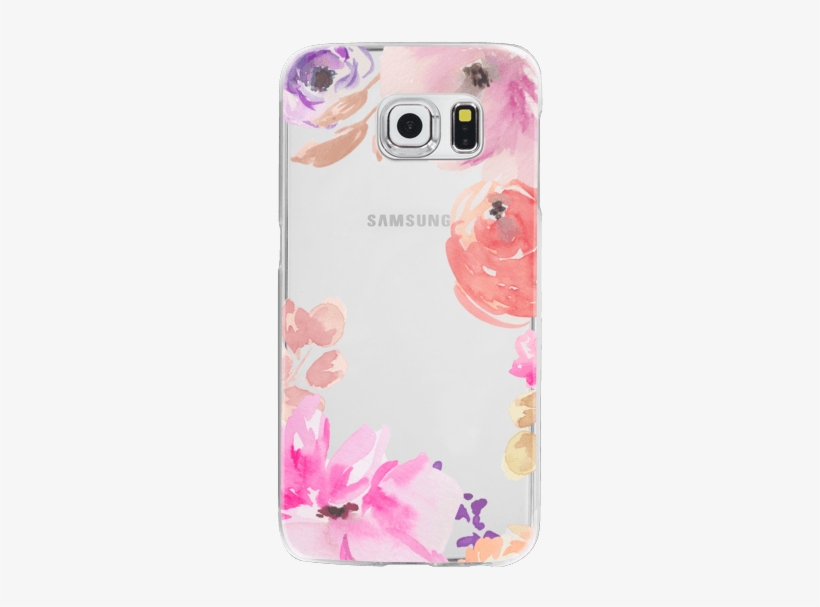 Cute Painted Flowers / Watercolor Flowers Iphone Fresca - Smartphone, transparent png download