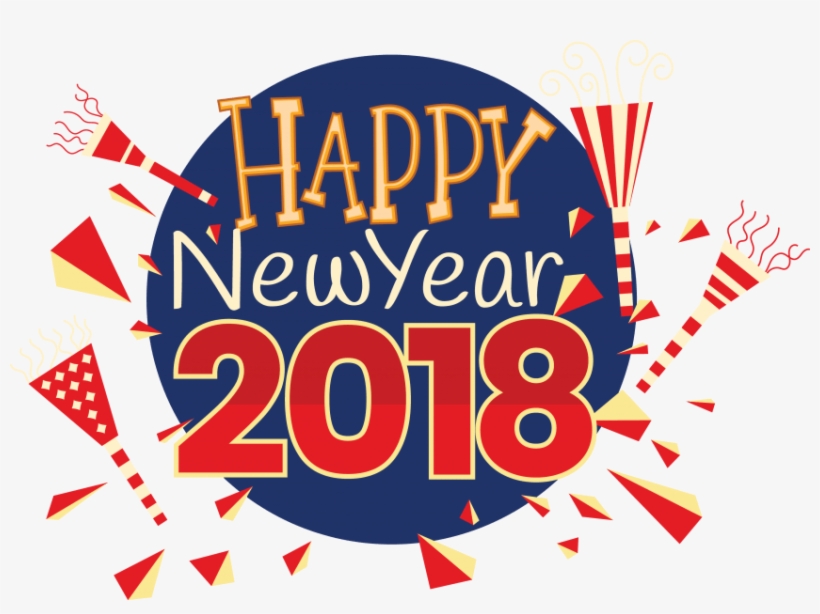 Free Png Happy New Year 2018 Png Images Transparent - Happy New Year 2075, transparent png download