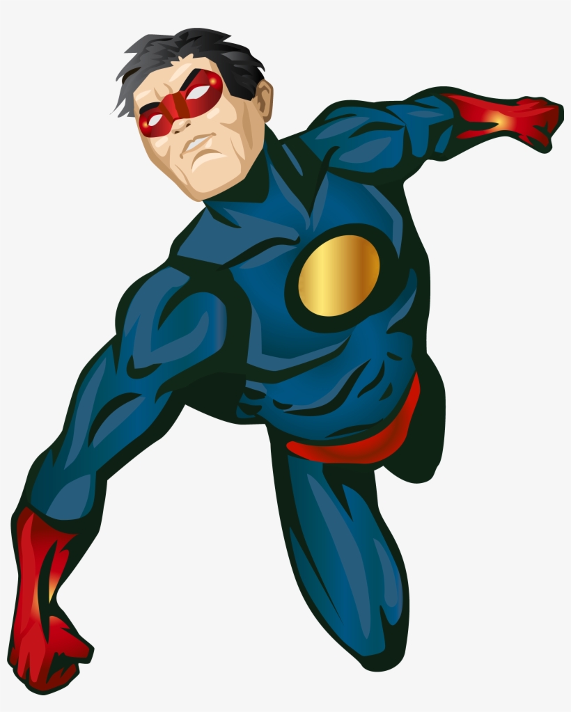 Super Hero Png Clip Art - Superhero Png, transparent png download