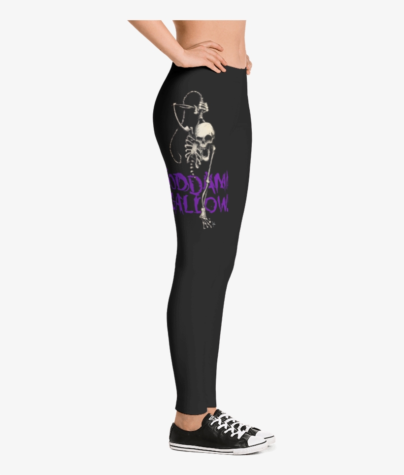 Image Of The Goddamn Gallows Noose Leggings - Leggings, transparent png download
