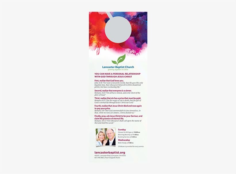 Colorful Easter Watercolor - Flyer, transparent png download