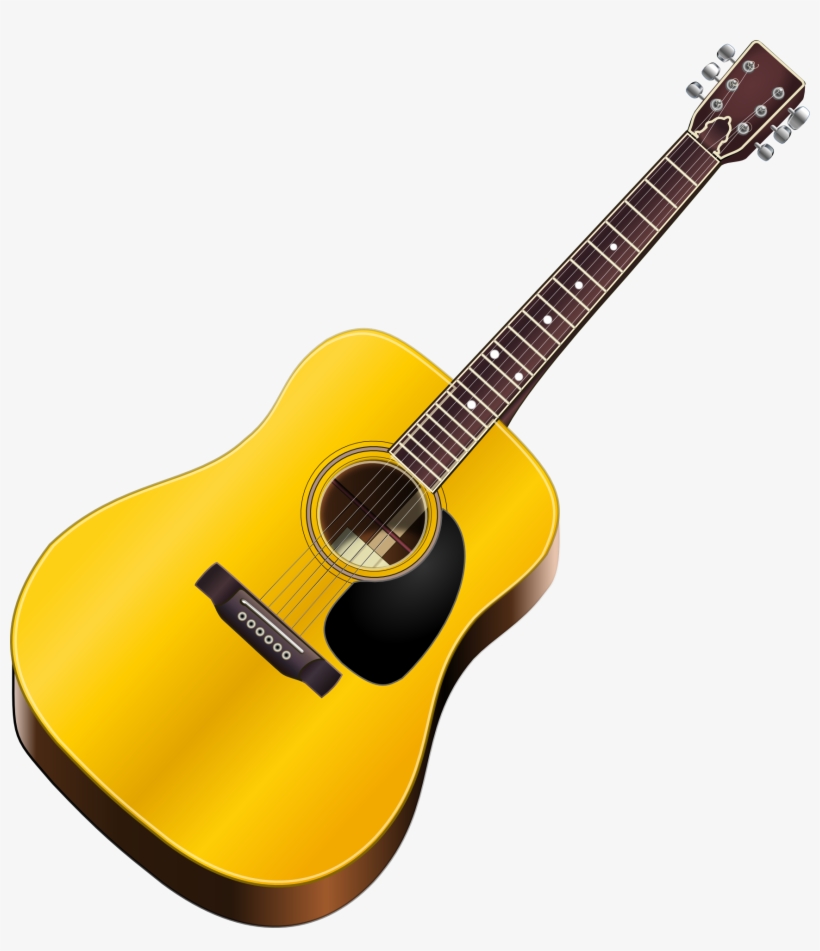 Clip Art At Clker Com Vector Online - Guitar Clipart, transparent png download