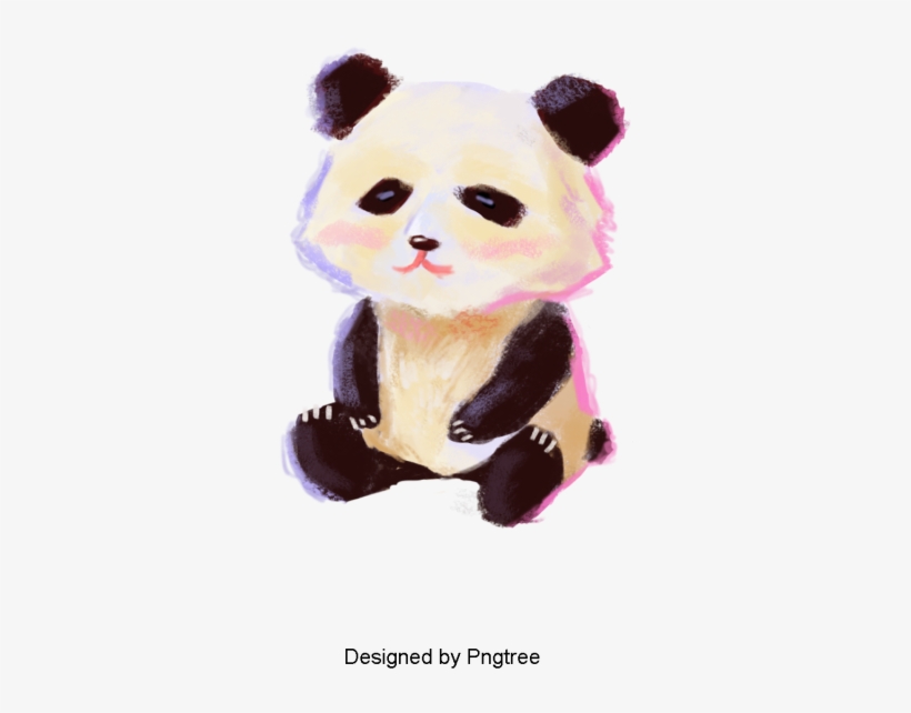 Beautiful Cartoon Cute Hand-painted Watercolor Animal - Watercolor Painting, transparent png download