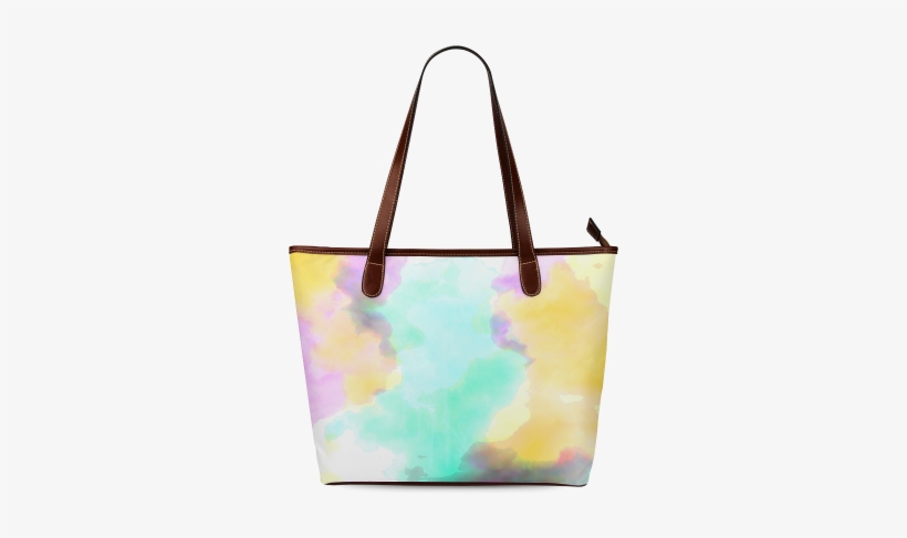 Watercolor Abstraction 06 Shoulder Tote Bag - Tote Bag, transparent png download