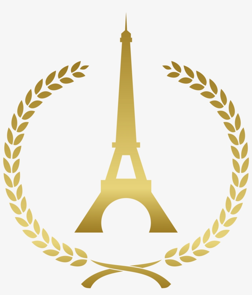 Eiffel Tower Png Pic - Gold Eiffel Tower Png, transparent png download