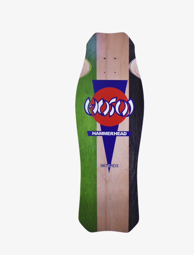 Hosoi Grnnatgry Web - Hosoi Hammerhead 9 Double Kick Skateboard Deck Blue, transparent png download