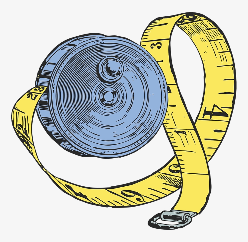 Measuring Tape Drawing Png - Cinta Metrica Dibujo, transparent png download