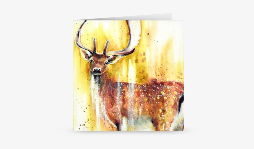 'a Moment' Card - Elk, transparent png download