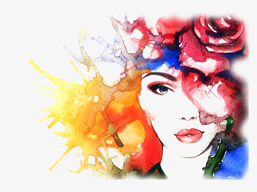 You Will Understand The Meaning Of The Colours You - Abstract Fashion Painting, transparent png download