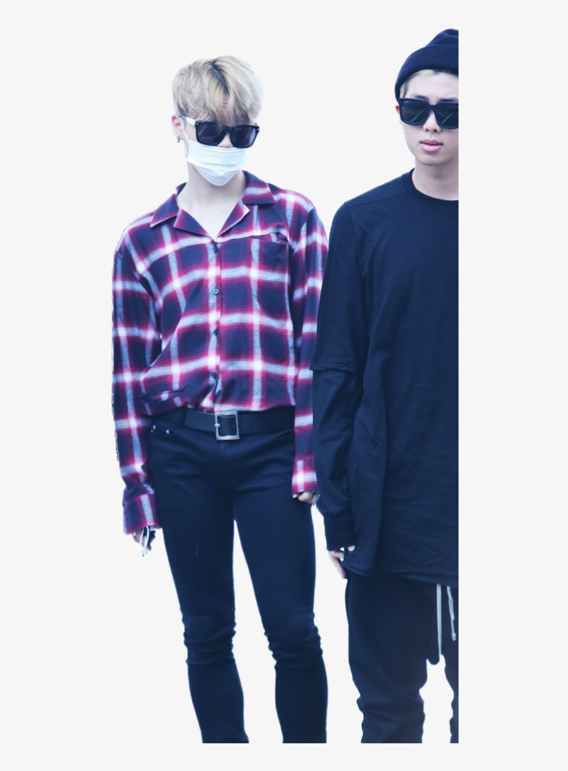 #k-pop #bangtan Boys #bts #park Jimin #kim Namjoon - Jimin And Namjoon Png, transparent png download
