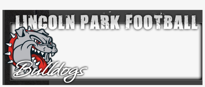 Lincoln Park Football - Lincoln Park Football Bulldogs Logo, transparent png download