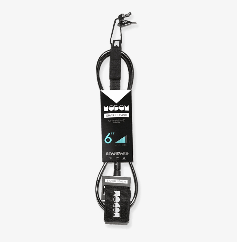 Modom Shark Leash 6ft Standard - Black, transparent png download