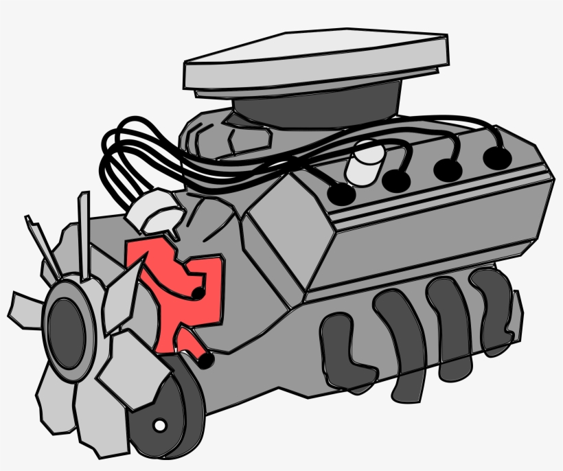 Engine Car Png Images, Motor Png Banner Free Stock - Car Engine Clip Art, transparent png download