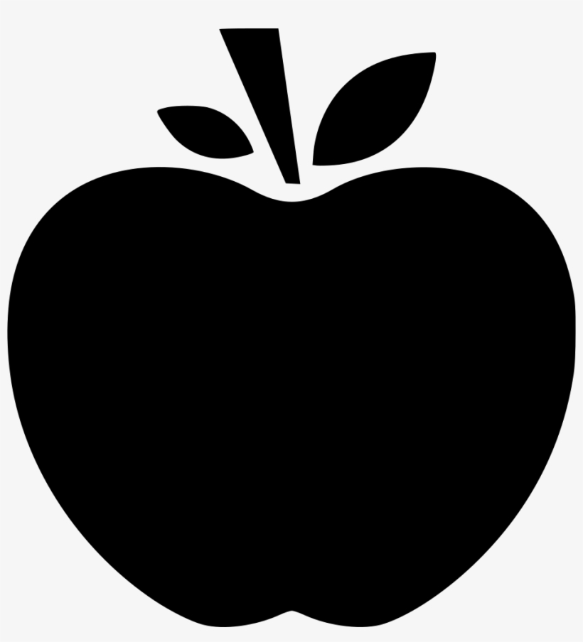 Apple Fruit Education Learning - Heart, transparent png download