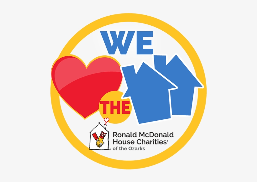 Heart The Houses - Ronald Mcdonald House Cox Springfield Mo, transparent png download