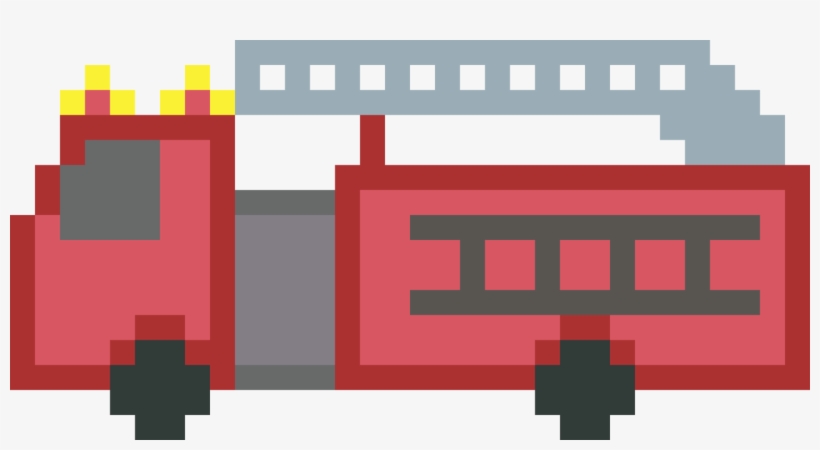 Pixel Art Firefighter Drawing Computer Icons, transparent png download