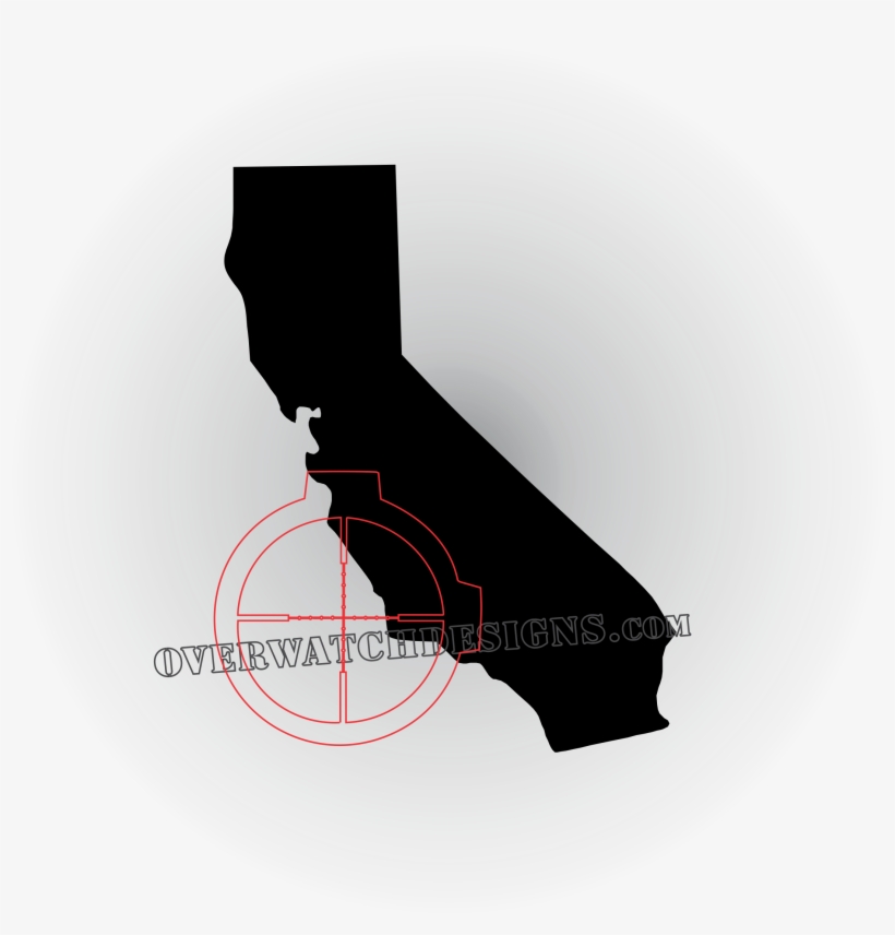 California State Outline - Gun Barrel, transparent png download