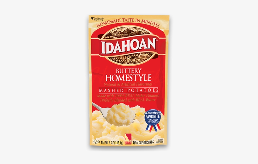 Idahoan Southwest Mashed Potatoes - 4 Oz, transparent png download
