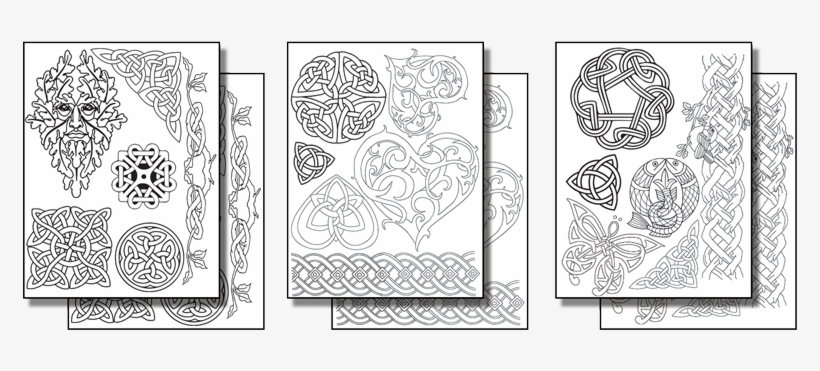 Stick 'n Burn Celtic Designs Pack - Design, transparent png download