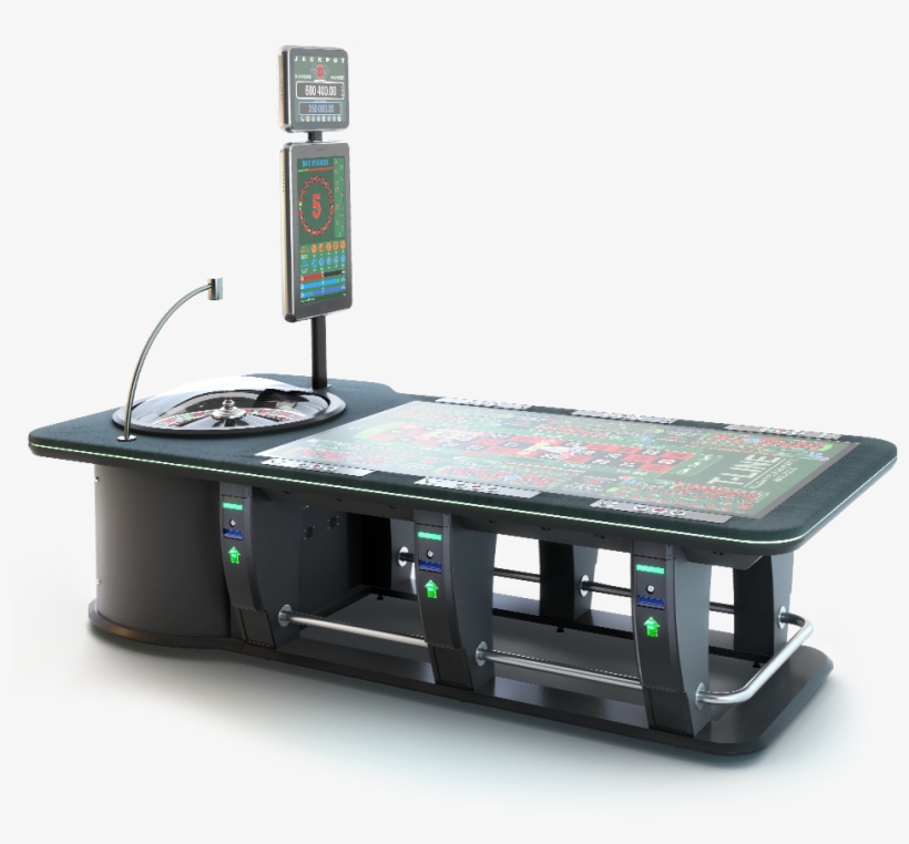 84" Luxury Touch Table With 6 Gaming Places With One - Computer Network, transparent png download