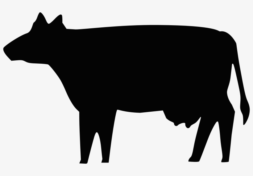 Cow Silhouette, transparent png download