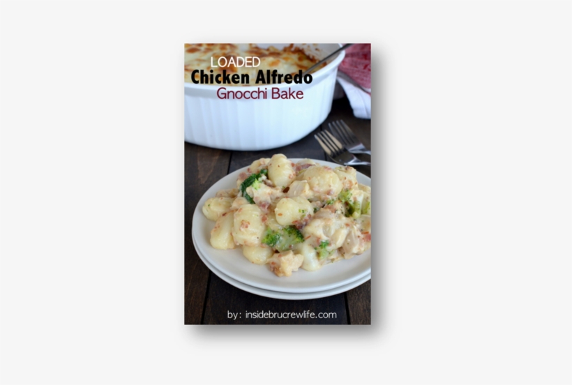 Reviving Leftover Grilled Chicken & Mashed Potatoes - Alfredo Gnocchi, transparent png download