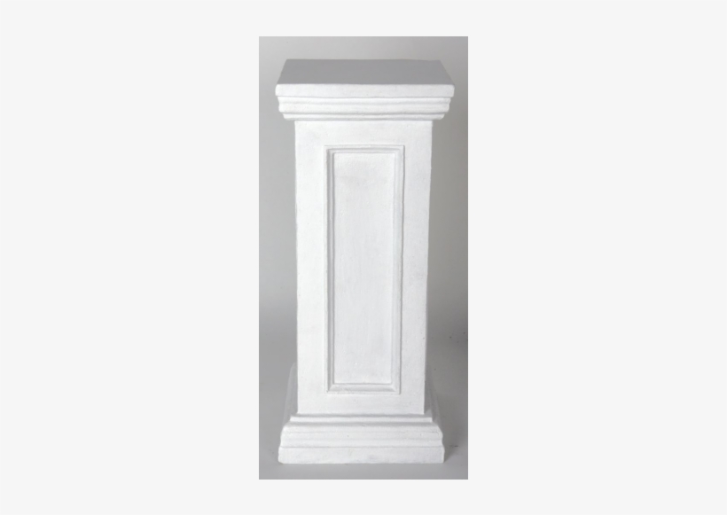White Pedestal - Pedestal, transparent png download